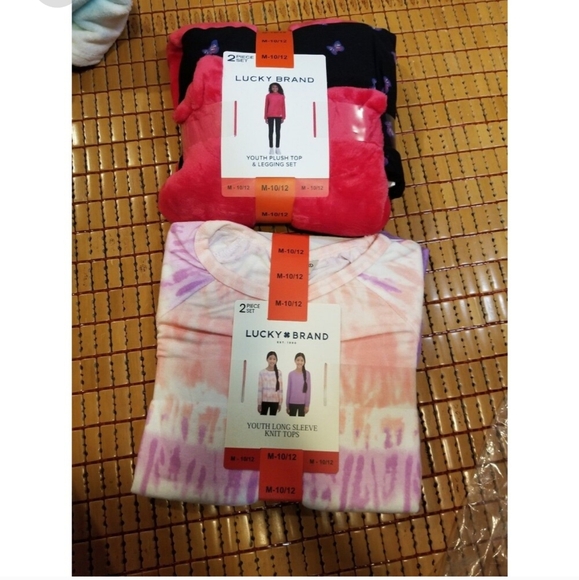 Girls plush tops, leggings, long sleeve,etc bundle lot - Picture 6 of 9